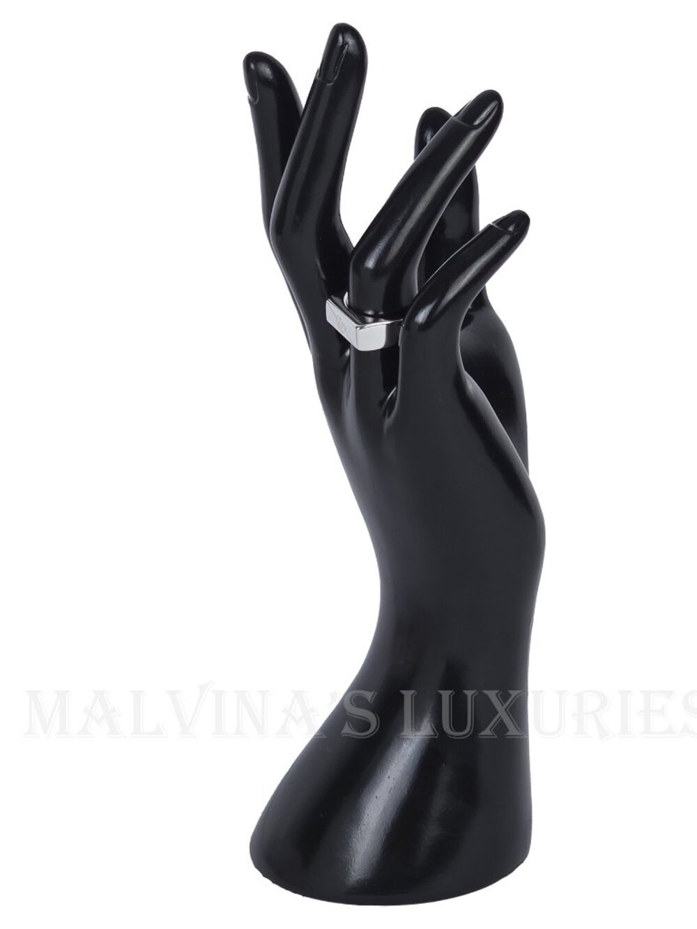 GUCCI RING STERLING SILVER GG LOGO TAG925 COLLECTION UNISEX sz 15 US 7 1/4 - Picture 6 of 16